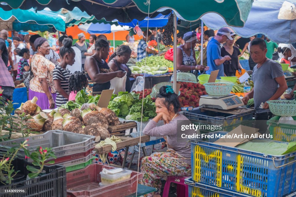In Cayenne market, Guyana, Cayenne, France...