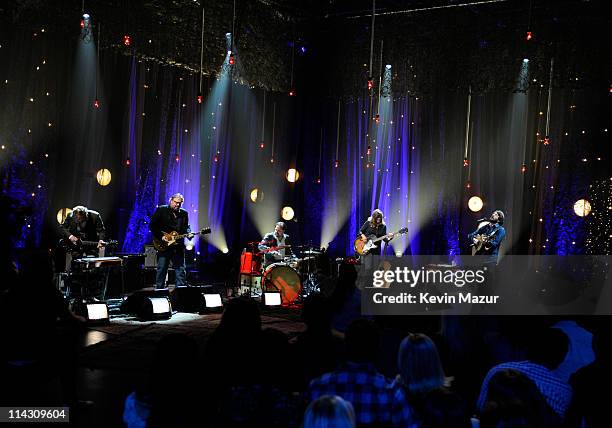 Ray Lamontagne performs during "VH1 Storytellers: Ray Lamontagne" at Metropolis Studios on May 12, 2011 in New York City. "VH1 Storytellers: Ray...