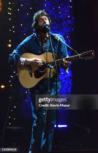 Ray Lamontagne performs during "VH1 Storytellers: Ray Lamontagne" at Metropolis Studios on May 12, 2011 in New York City. "VH1 Storytellers: Ray...