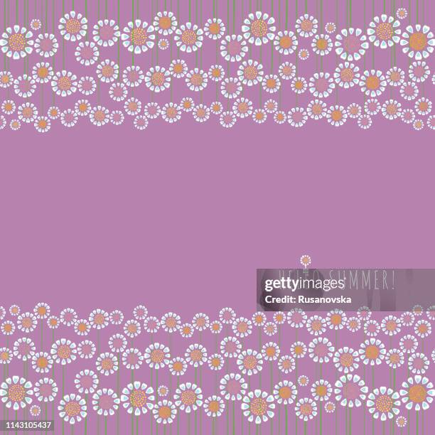 hallo sommer! - hello summer englischer satz stock-grafiken, -clipart, -cartoons und -symbole