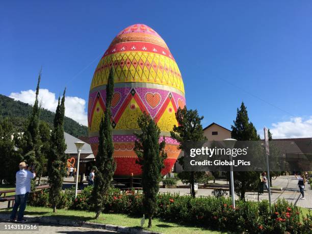 pomerode-brasilien - santa catarina brasilien stock-fotos und bilder