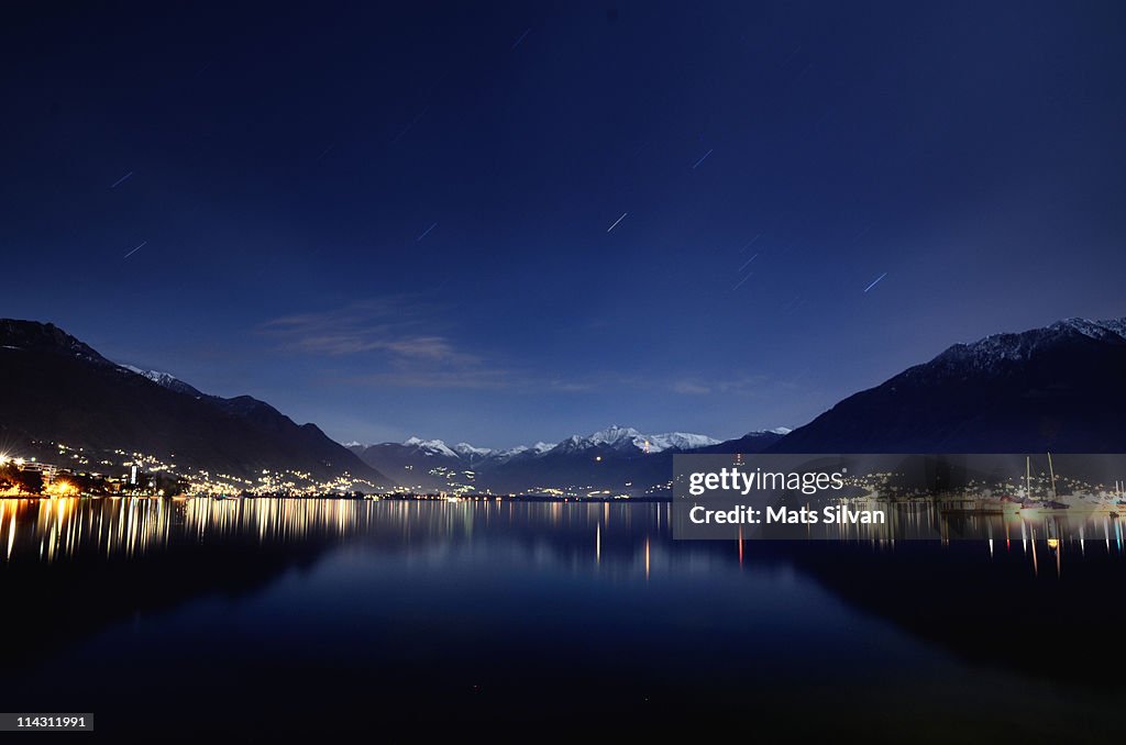 Lago Maggiore by Night