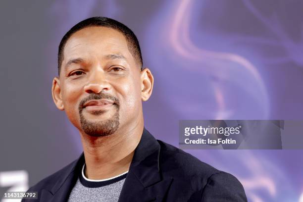 Actor and singer Will Smith attends the movie premiere of "Aladdin" at UCI Luxe Mercedes Platz on May 11, 2019 in Berlin, Germany.