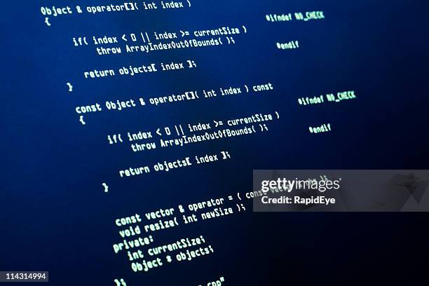 205 C Computer Code Stock Photos, High-Res Pictures, and Images - Getty ...