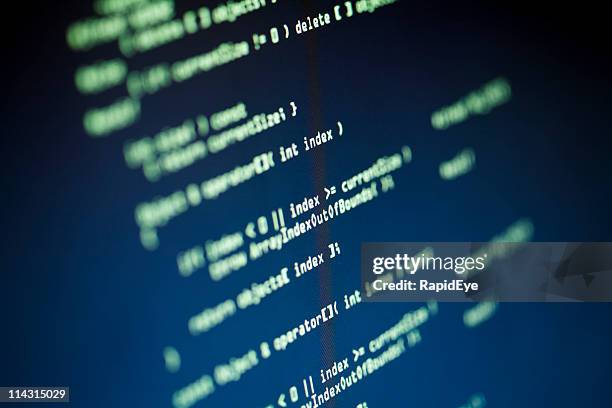 computer source code - c computer code stock pictures, royalty-free photos & images