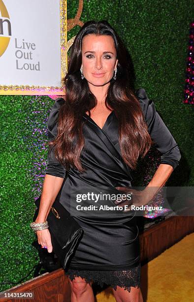 Actress Kyle Richards arrives at premiere of Oxygen's New Docu-Series "The World According To Paris" at Tropicana Bar at The Hollywood Roosevelt on...