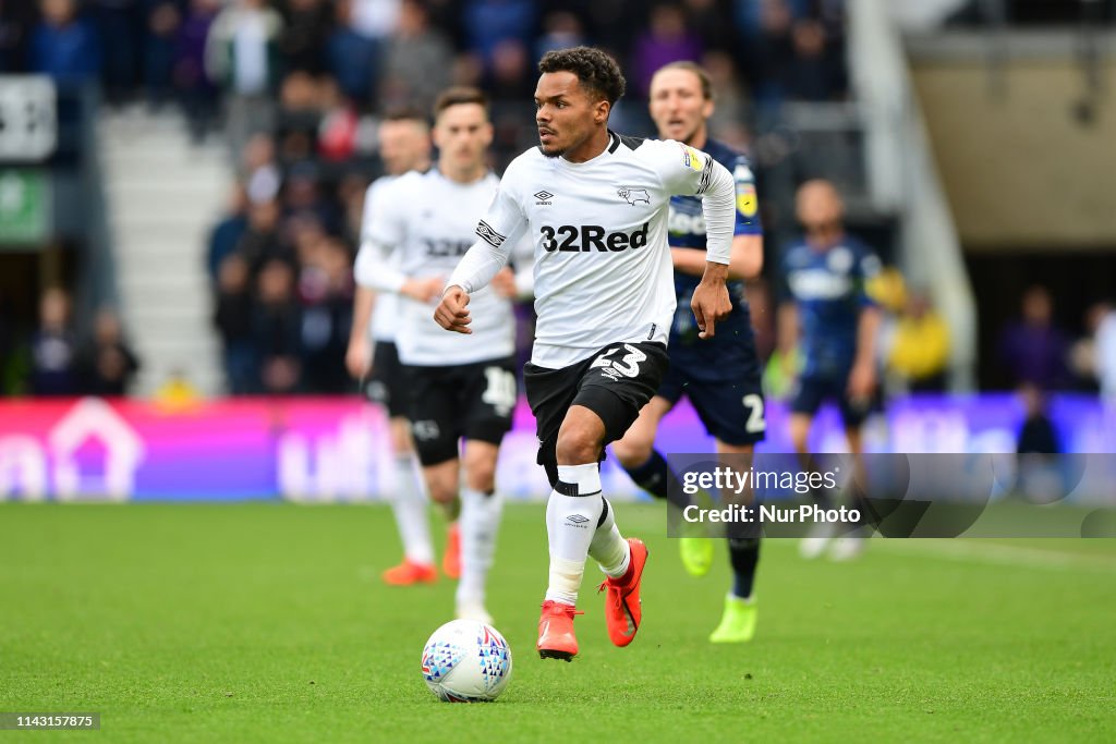 Derby County v Leeds United - Sky Bet Championship Play-off Semi Final: First Leg