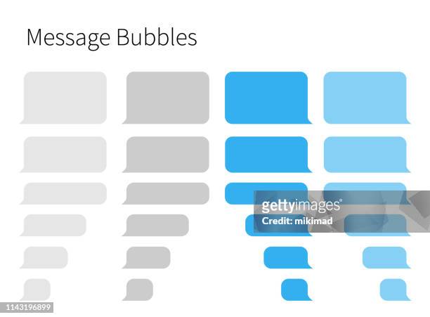 illustrazioni stock, clip art, cartoni animati e icone di tendenza di messaggistica di testo. smartphone, illustrazione vettoriale realistica - messaggio