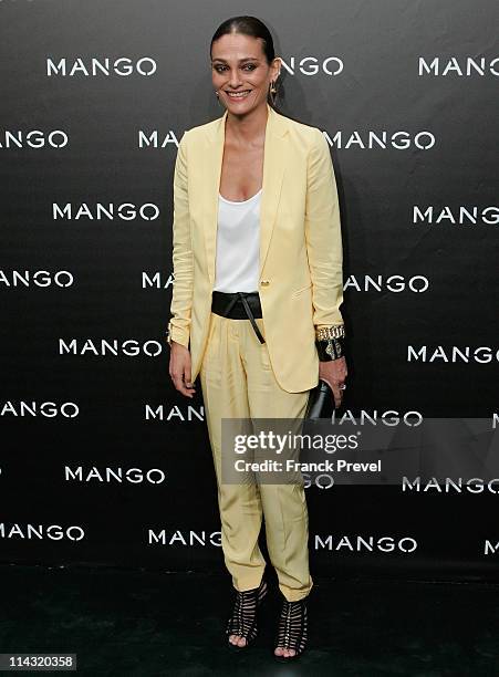 Laura Ponte attends the Mango new collection launch at Centre Pompidou on May 17, 2011 in Paris, France.