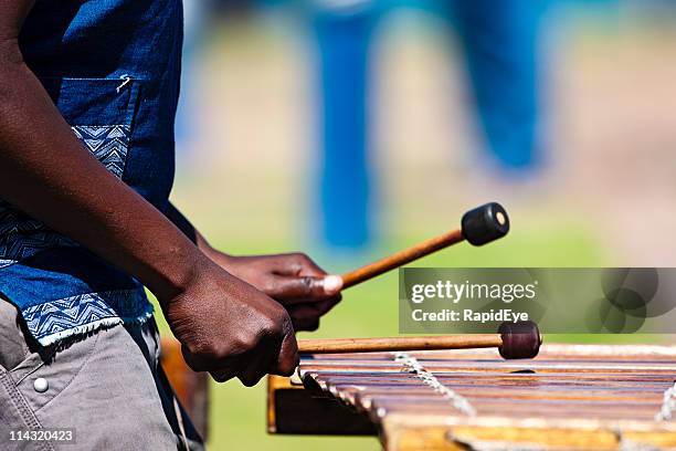 marimba-musiker - marimba stock-fotos und bilder