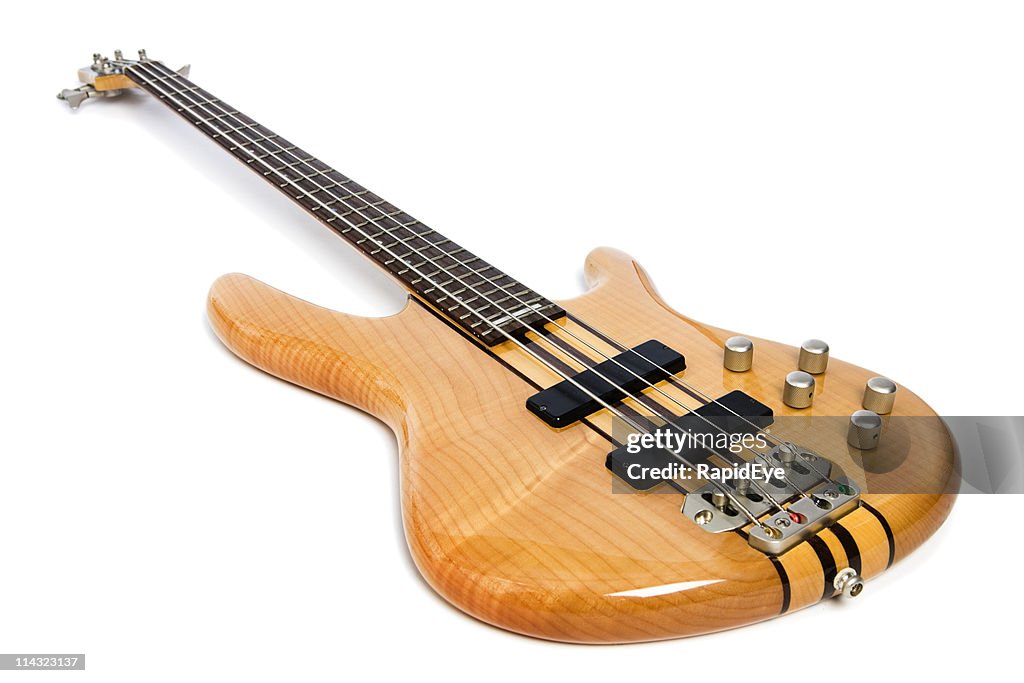 Modern bass guitar