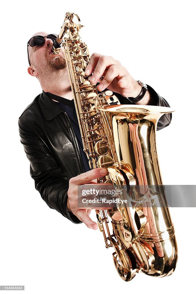 Sax player