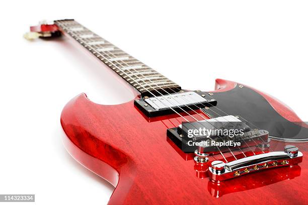 chitarra elettrica - chitarra elettrica foto e immagini stock