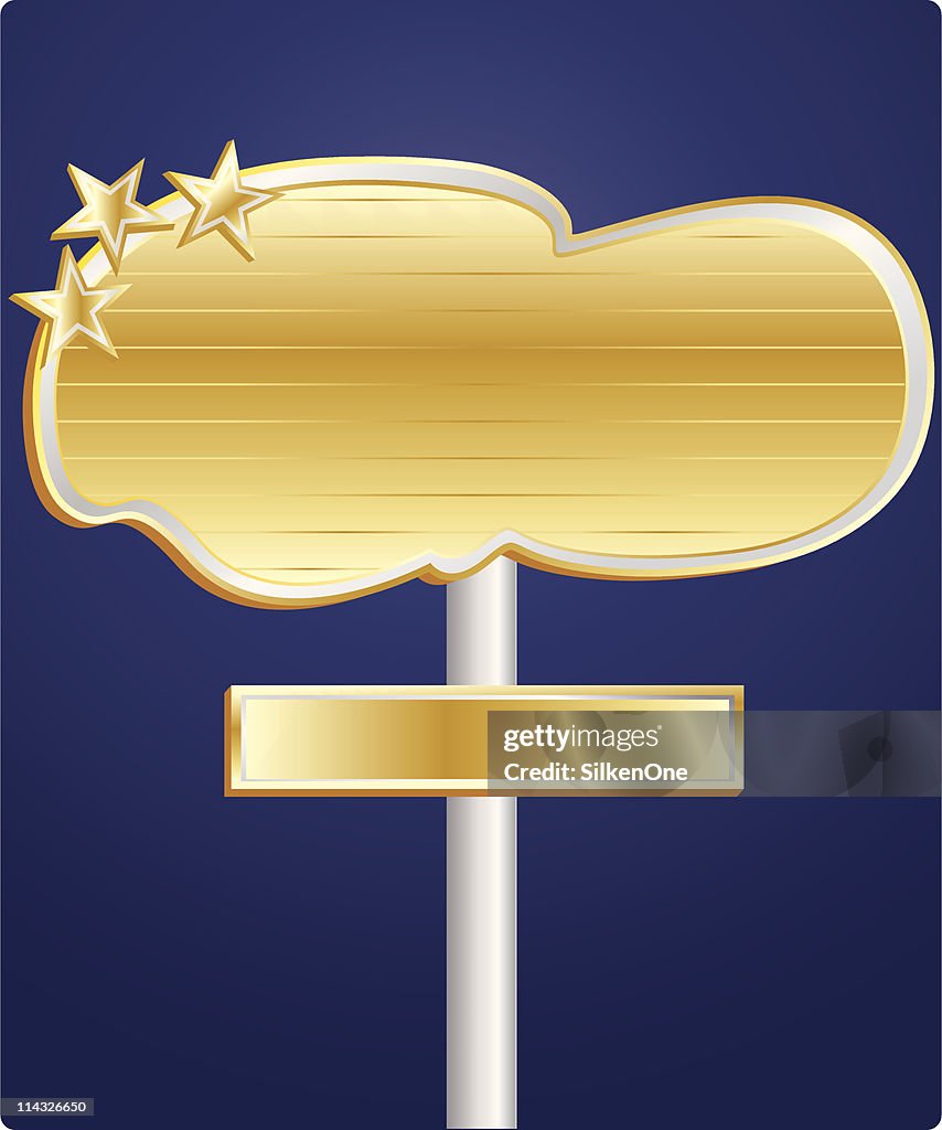 Golden Color Up Sign Golden Sign High-Res Vector Graphic - Getty Images