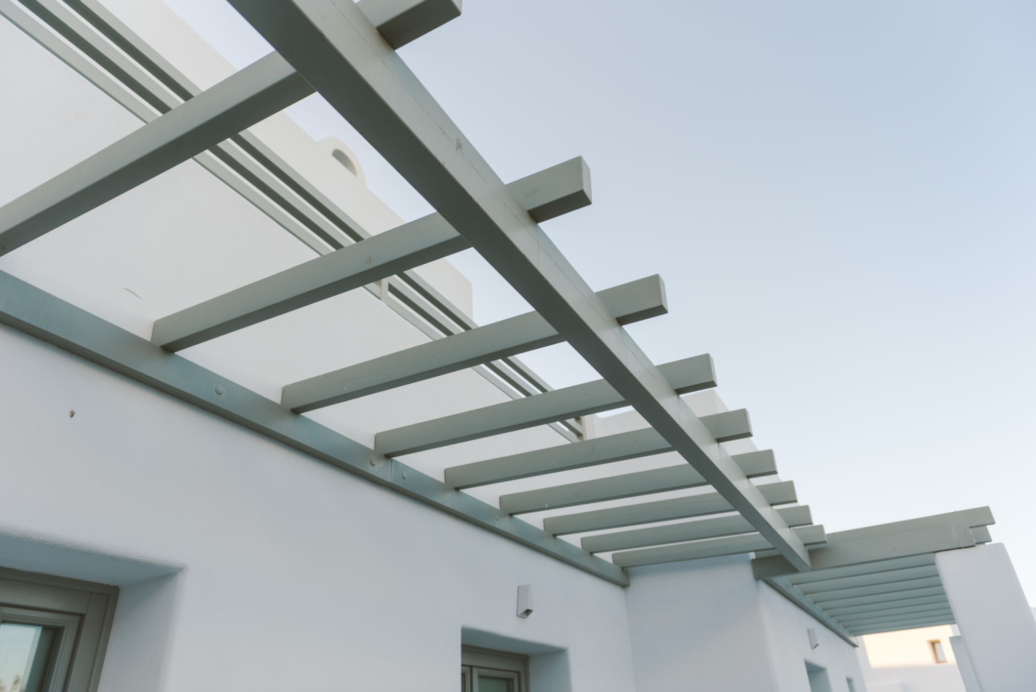terrace canopy materials