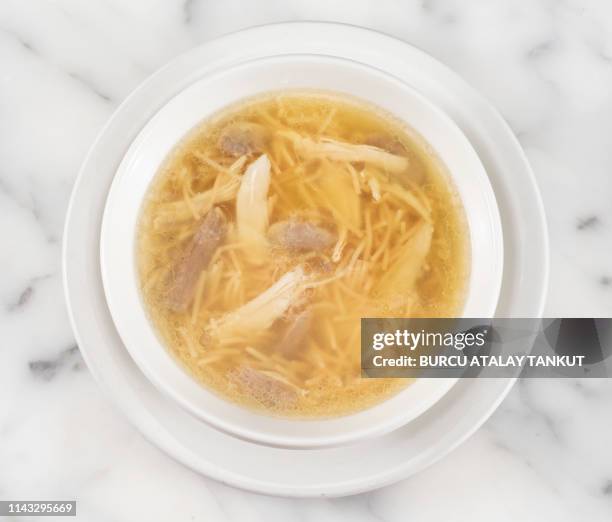 chicken soup - chicken soup stock pictures, royalty-free photos & images