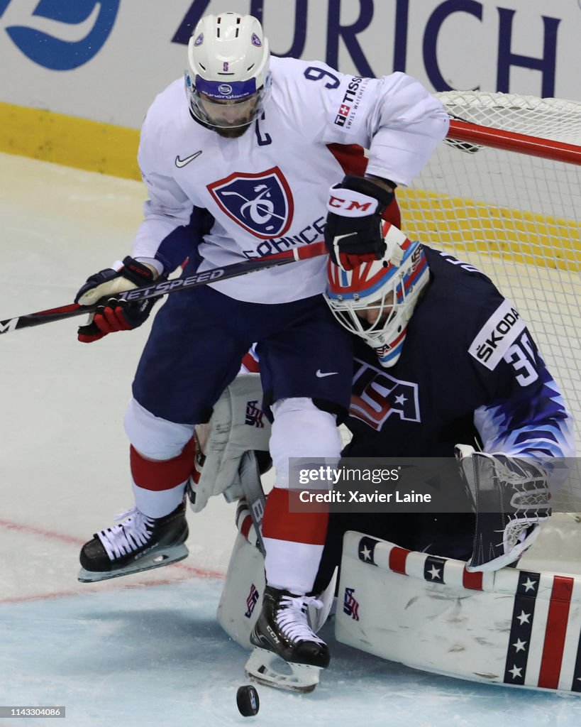 United States v France: Group A - 2019 IIHF Ice Hockey World Championship Slovakia