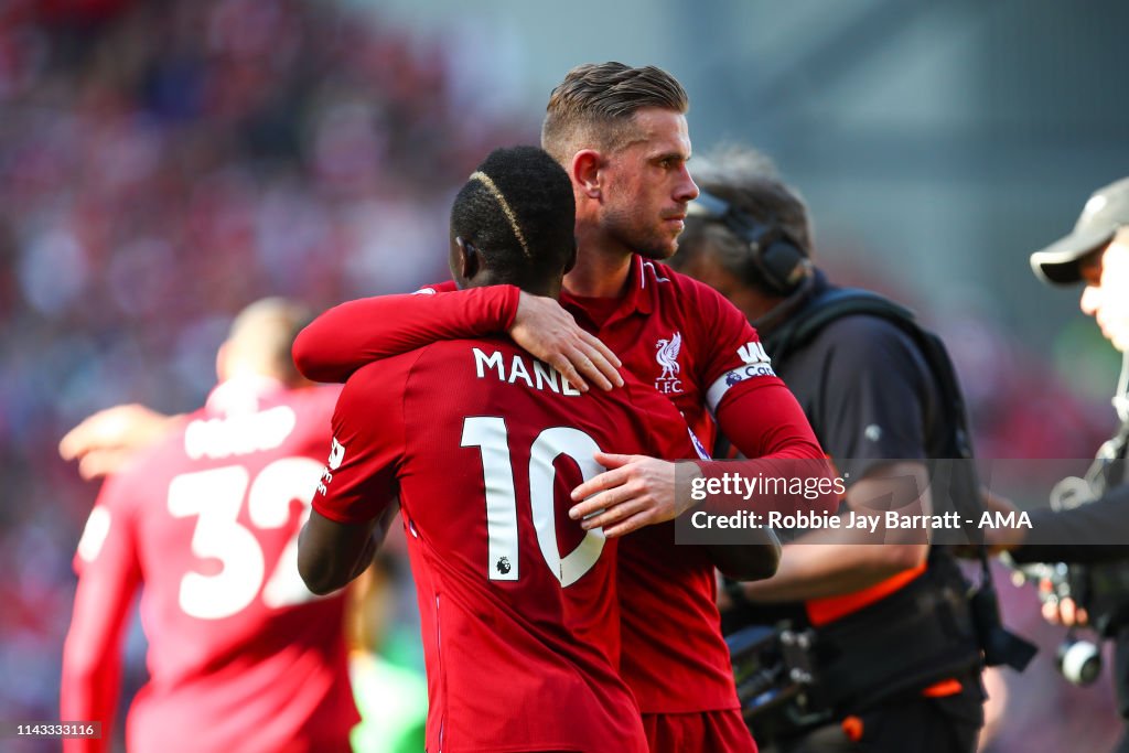 Liverpool FC v Wolverhampton Wanderers - Premier League