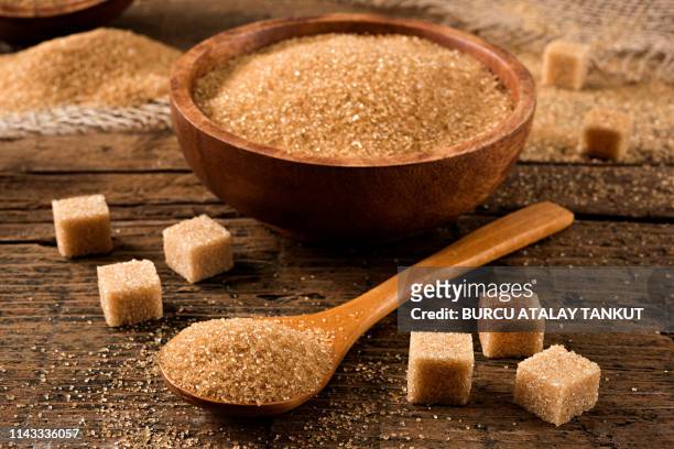 brown sugar - sugar ストックフォトと画像