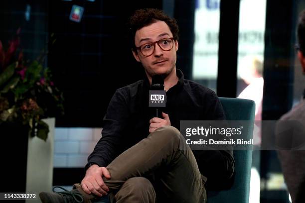 Griffin Newman attends the Build Series to discuss 'The Tick' at Build Studio on April 17, 2019 in New York City.