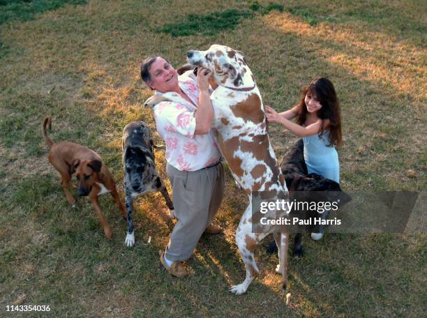 Actor Burt Ward who was the original Robin in Batman and Robin now owns a Great Dane Rescue with his wife Tracy in Norco, one of California's last...