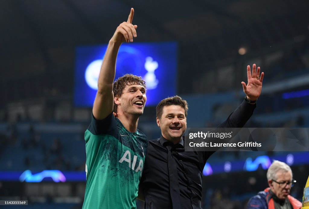 Manchester City v Tottenham Hotspur - UEFA Champions League Quarter Final: Second Leg