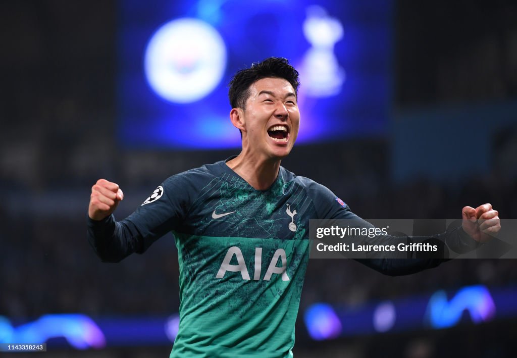 Manchester City v Tottenham Hotspur - UEFA Champions League Quarter Final: Second Leg