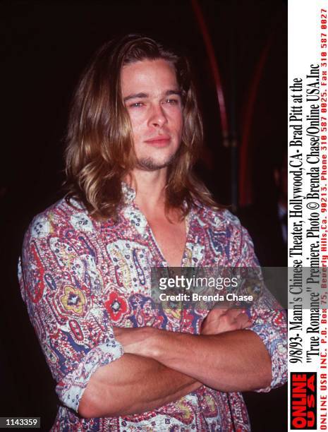 422 Brad Pitt Long Hair Photos and Premium High Res Pictures - Getty Images