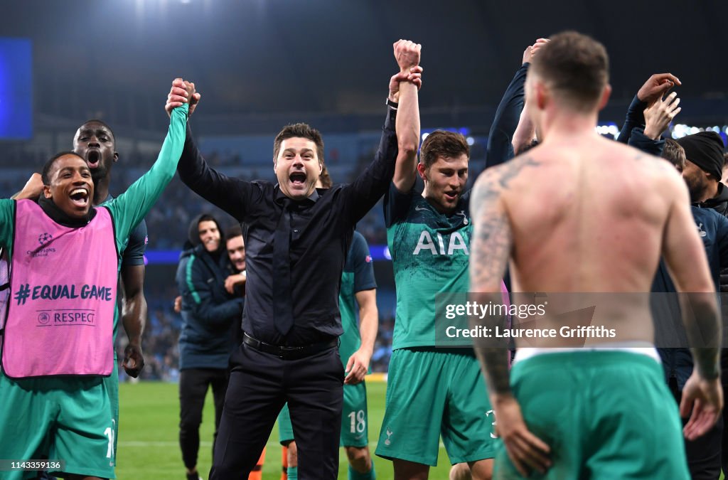 Manchester City v Tottenham Hotspur - UEFA Champions League Quarter Final: Second Leg