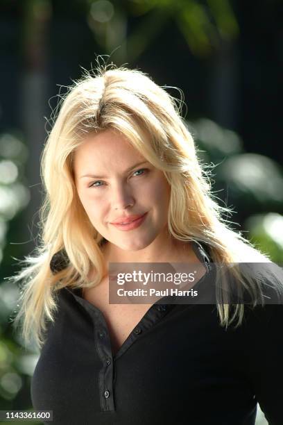 Gena Lee Nolin an actress in Baywatch and The Young & The Restless, photographed February 1, 2003 at the Viceroy Hotel, Santa Monica, California