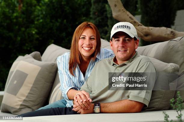 American Golfer Ben Curtis 26 from Kent, Ohio who in 2003 won The British Open Golf tournament photographed February 19, 2004 at the Luxe Hotel...