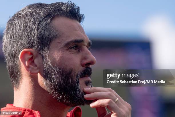 Julián Speroni of Crystal Palace during the Premier League match between Crystal Palace and AFC Bournemouth at Selhurst Park on May 12, 2019 in...