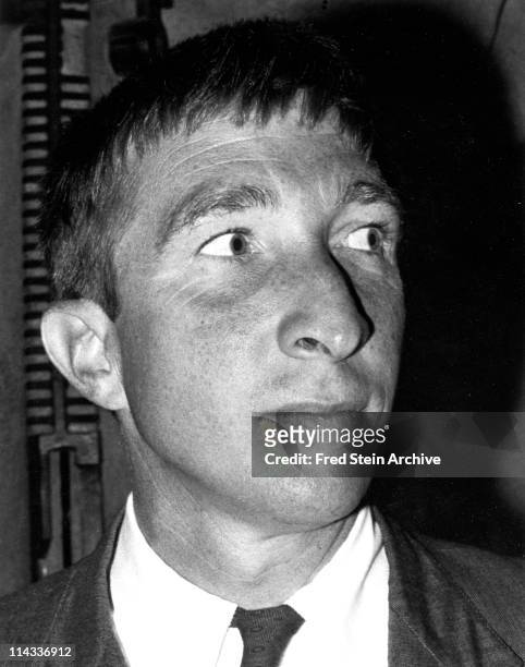 Portrait of American author John Updike , 1966.