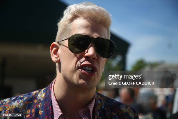 British former editor for Breitbart News Milo Yiannopoulos joins UK Independence Party European Election candidate Carl Benjamin , known by the...