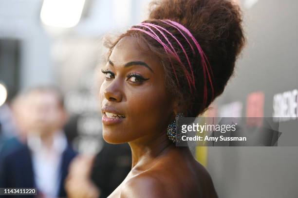 DeWanda Wise attends the Los Angeles special screening of Netflix's "Someone Great" at ArcLight Hollywood on April 17, 2019 in Hollywood, California.