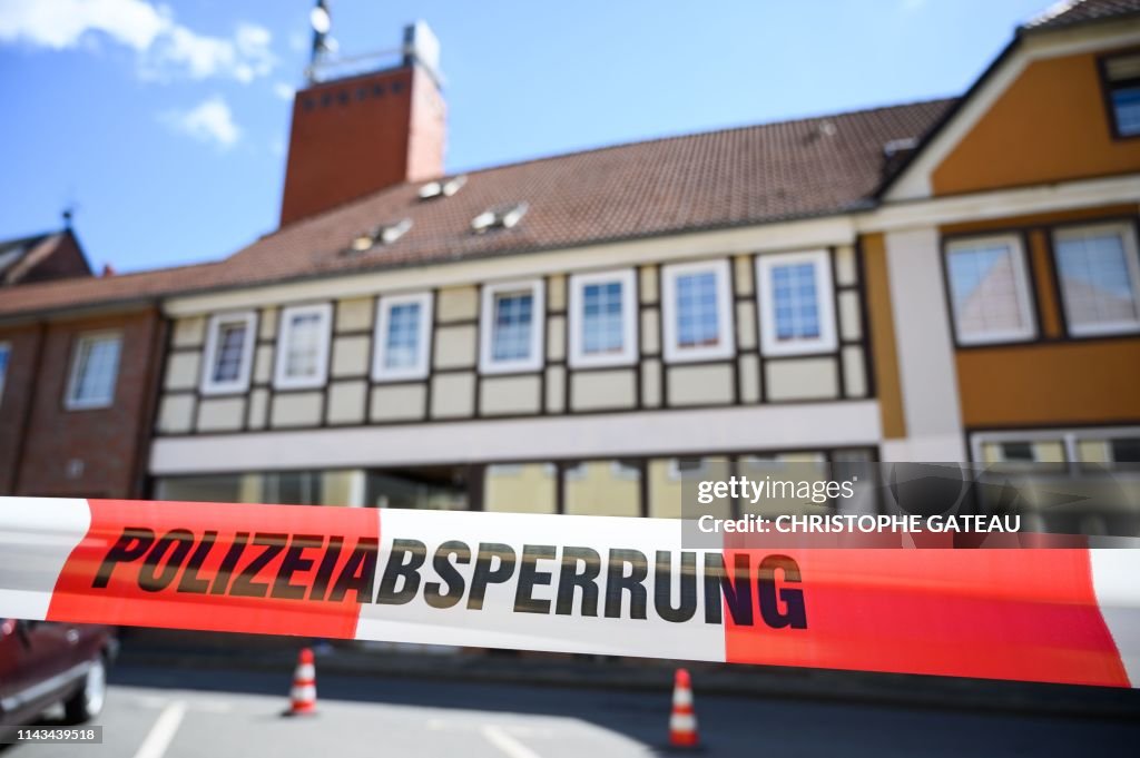 GERMANY-DEATHS-CROSSBOW-HOMICIDE-POLICE