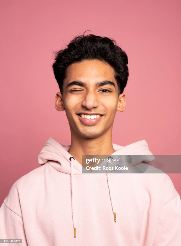 Portrait of a young man