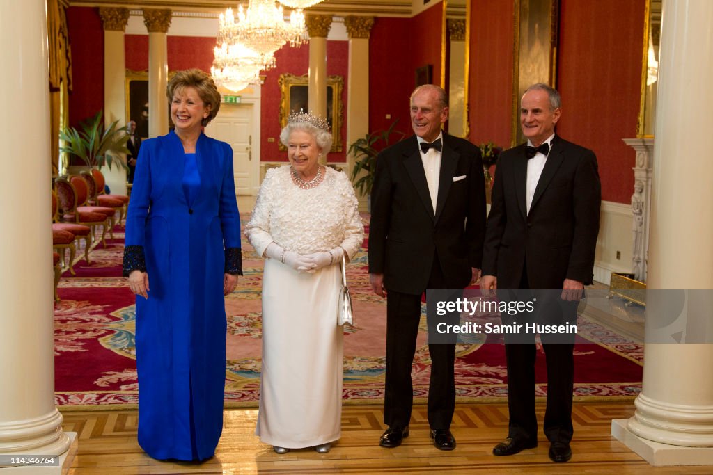 Queen Elizabeth II And Prince Philip State Visit to Ireland - Day 2