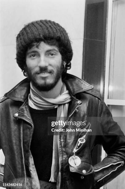 American singer-songwriter Bruce Springsteen, UK, 18th November 1975.