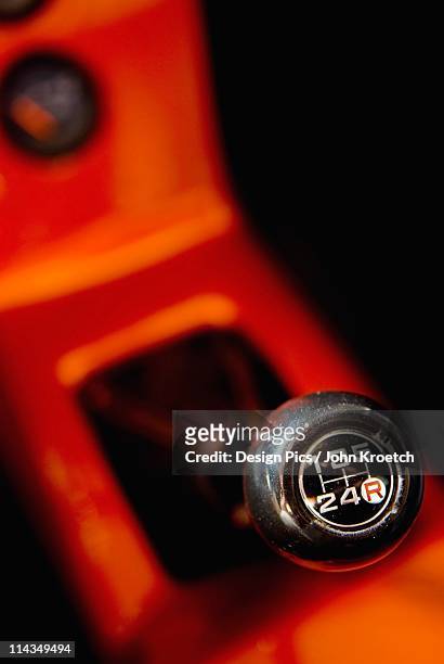 the gear stick in a vehicle - gears stick bildbanksfoton och bilder