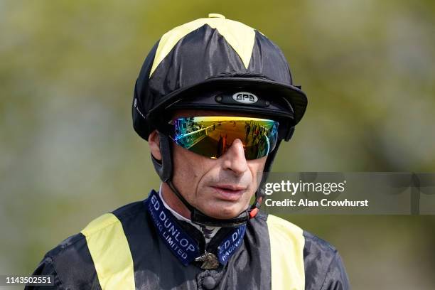 Gerald Mosse poses at Newmarket Racecourse on April 18, 2019 in Newmarket, England.