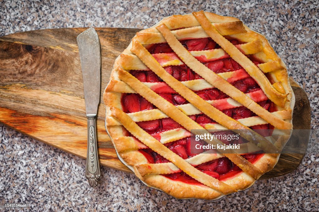 Homemade Strawberry Pie