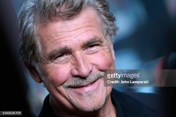 James Brolin visits "Extra" at The Levi's Store Times Square on April 18, 2019 in New York City.