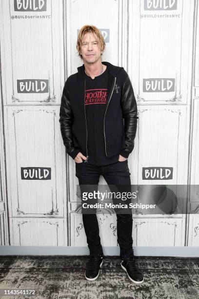 Musician Duff McKagan visits Build Studio to discuss his new album "Tenderness" on April 18, 2019 in New York City.