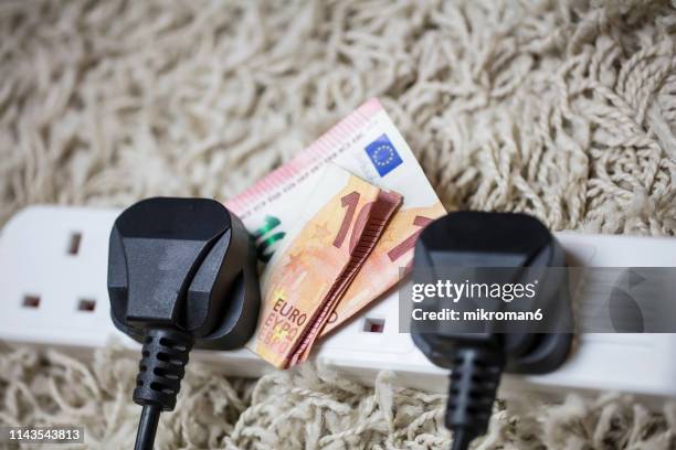 electric bills continue to rise - cable bill bildbanksfoton och bilder