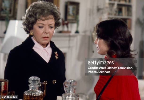Ida Lupino, Pamela Franklin appearing in the Disney General Entertainment Content via Getty Images tv movie 'The Letters'.