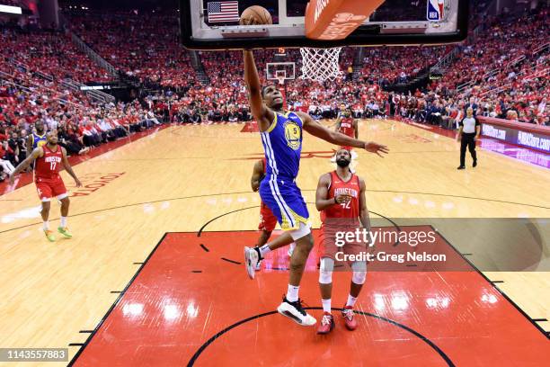 Playoffs: Golden State Warriors Kevon Looney in action vs Houston Rockets at Toyota Center. Game 6. Houston, TX 5/10/2019 CREDIT: Greg Nelson