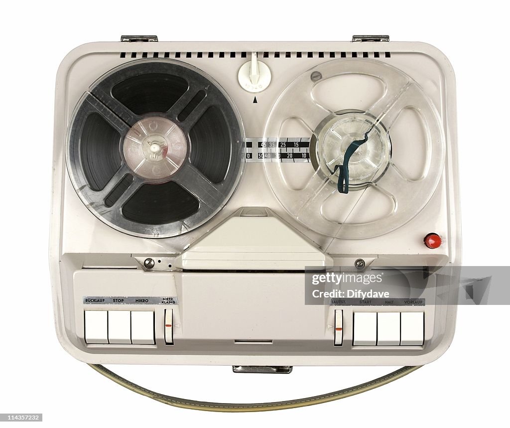 Vintage Reel Tape Recorder High-Res Stock Photo - Getty Images