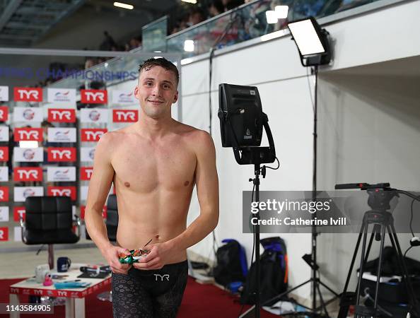 Daniel Jenvis Daniel Jervis celebrates after winning the Men's 1500m Freestyle ...