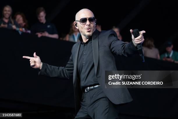 Pitbull Rapper Performance 3,967 Pitbull Rapper Stock Photos, High-Res Pictures, and Images ...